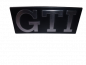 Preview: " GTI " Emblem für Kühlergrill 171 853 679 E G8  Golf 1