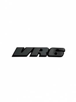 VW VR6 Schriftzug CORRADO / PASSAT Heckemblem GEBRAUCHT 535 853 675 B
