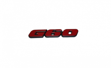VW CORRADO G60 Emblem für Heck selbstklebend G60 Schriftzug 357 853 675 QN5, 535 853 675 QN5