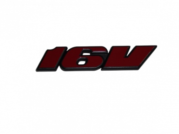 16V Emblem für Heck Corrado