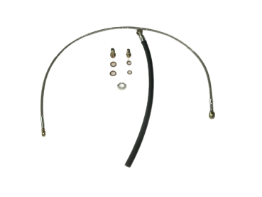 Set mit Ölzulaufleitung und Rücklaufleitung mit Ölanschlußschrauben Ölleitung für G-Lader