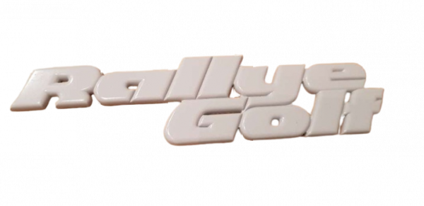 "RALLYE GOLF" Emblem/Schriftzug 191 853 675 C GRU