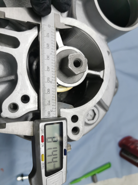 G60 Rs Lader CNC Rs3 bearbeitet (mit neuem Magnesium Motorsport Verdränger)