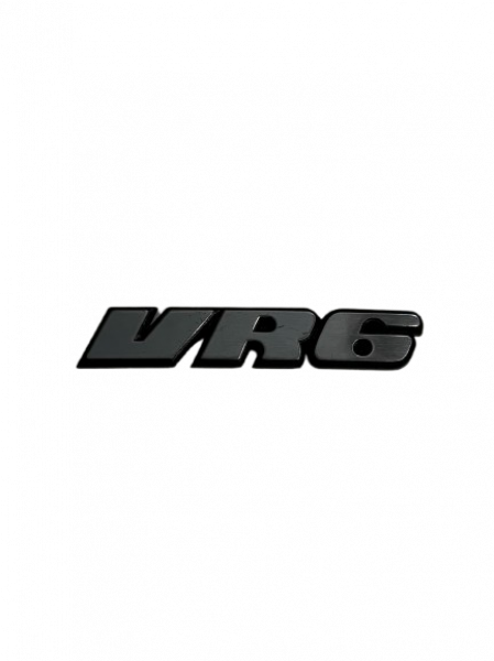 VW VR6 Schriftzug CORRADO / PASSAT Heckemblem GEBRAUCHT 535 853 675 B