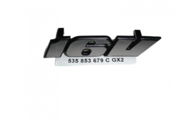 16V Emblem Chrom für Kühlergrill Corrado 535 853 679 C GX2