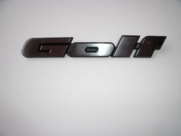 " Golf " Schriftzug für Heck 191 853 687 J GX2  chrom  Golf 2