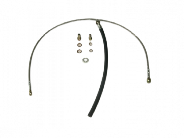 Set mit Ölzulaufleitung und Rücklaufleitung mit Ölanschlußschrauben Ölleitung für G-Lader