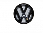 "VW" Zeichen schwarz für Kühlergrill 323 853 601 041