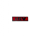 VW Golf 2 "16V" Emblem für Heck selbstklebend 191 853 675 E QN5
