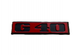"G40" Schriftzug/Emblem für Heck 871 853 750 C