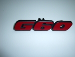 VW Golf 2 G60 Emblem für Kühlergrill G60 Schriftzug 191 853 679 N QN5