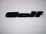 Original " Golf " Schriftzug für Heck 191 853 687 J 01C  Golf 2