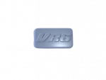 " VR6 " Emblem seitlich für Kotflügel 357 853 688 F GRU